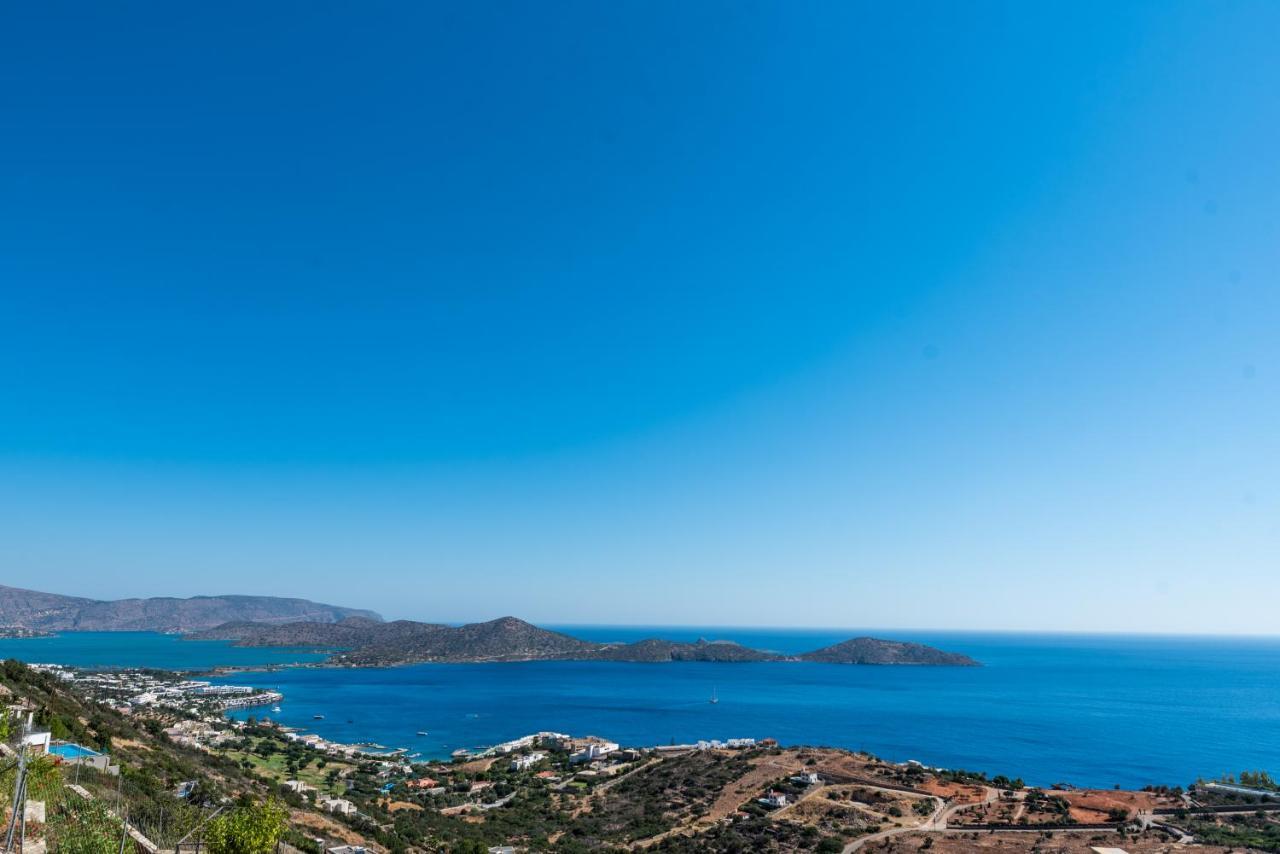 Aggeliki Stunning Elounda View Apartment Exterior foto